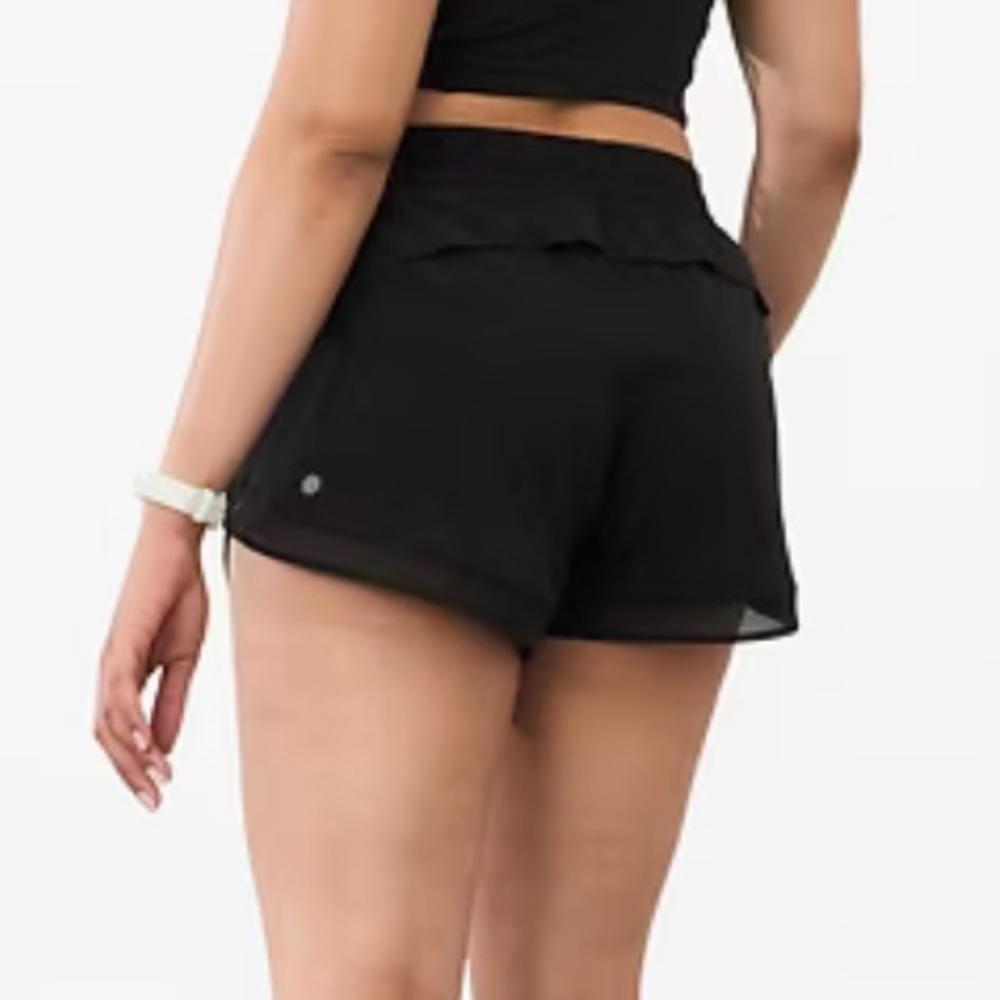 Athleta Mesh Racer Run 4” Shorts Size XL